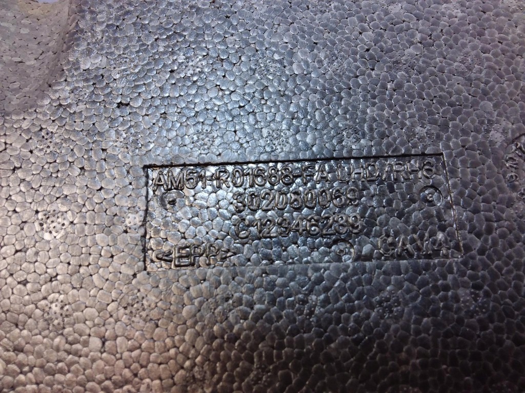 фото №4, Ford grand c-max mk2 пенополистирол вкладка пол