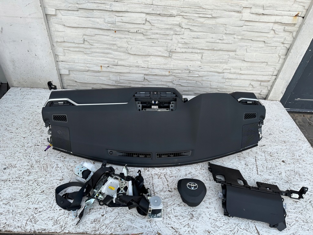 фото №1, Rav4 v lift консоль комплект натяжители air bag