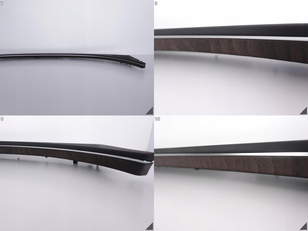 фото №8, Audi a7 s7 s-line 4g8 10-18 молдинг верхній панель приладів жабо drewno хром