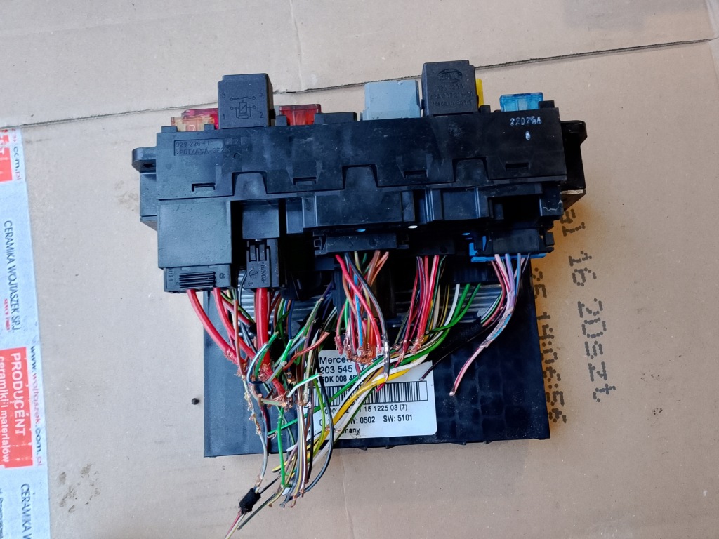 фото №1, Модуль комфорту mercedes w203 2035451701