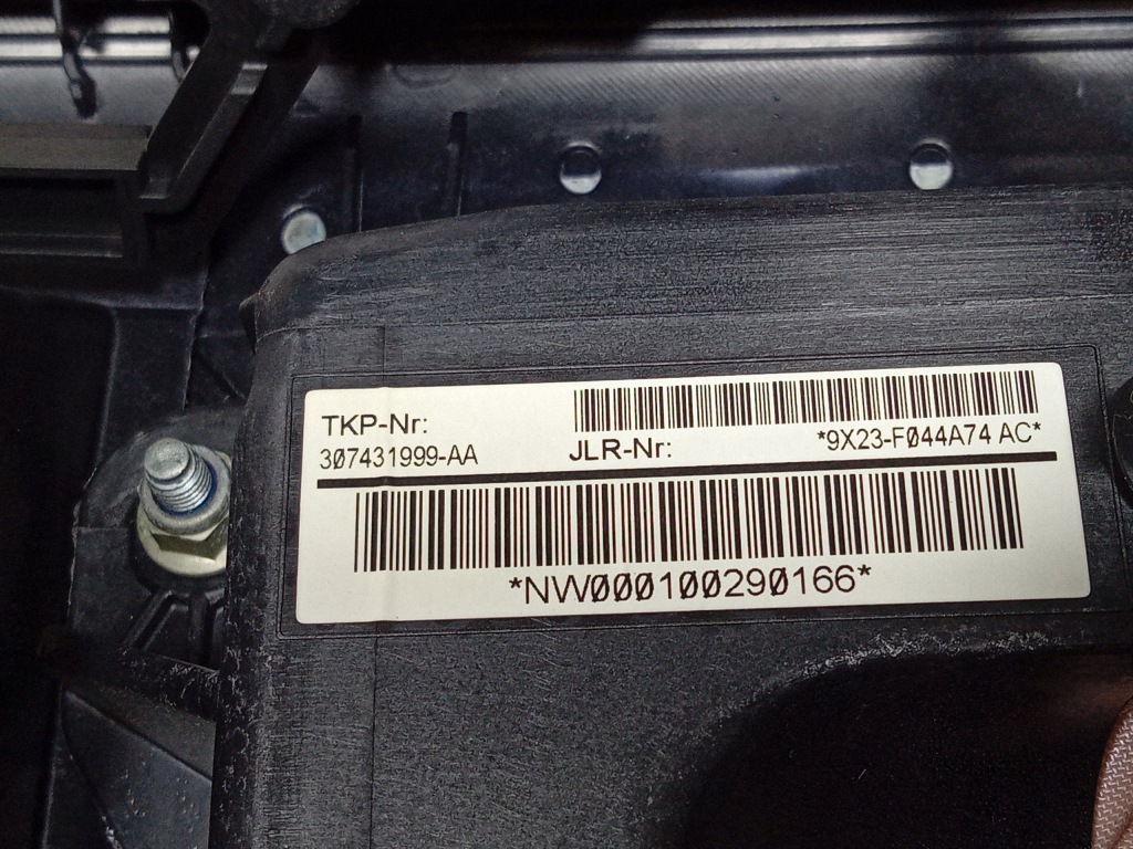 фото №10, Jaguar xf i x250 панель приладів приладова панель приладів натягувачі датчик eu