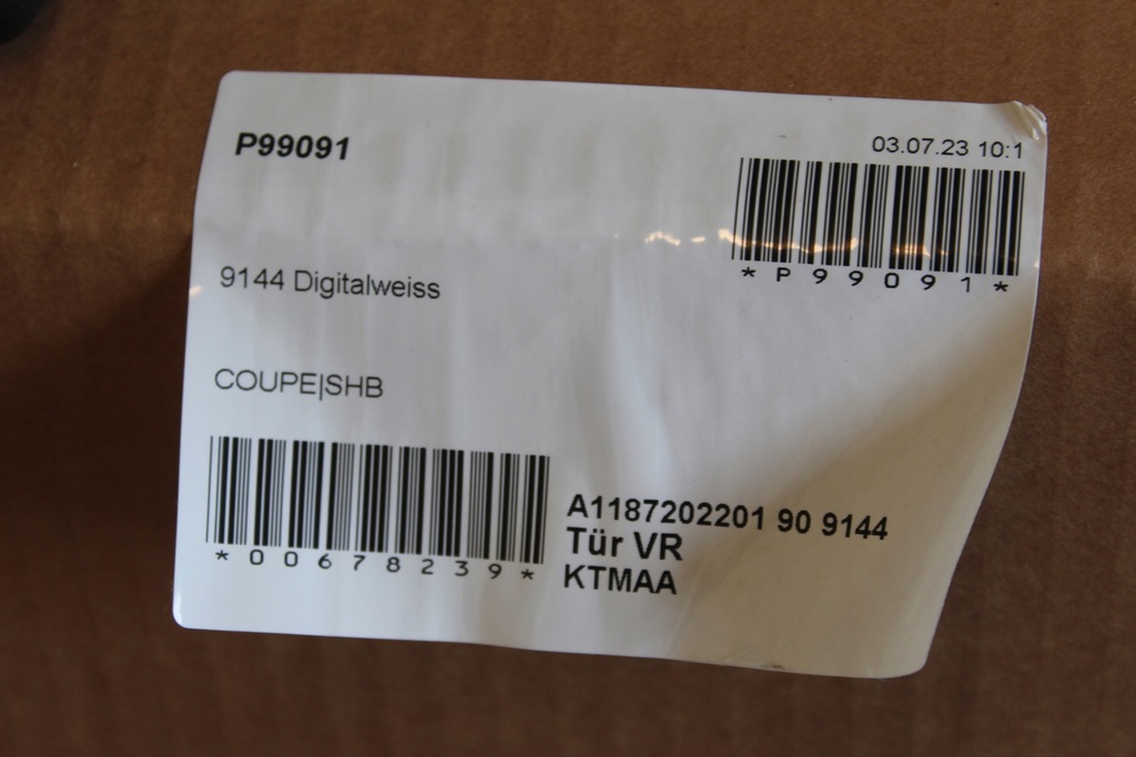 фото №7, Двері передні праве перед 144 mercedes cla 118