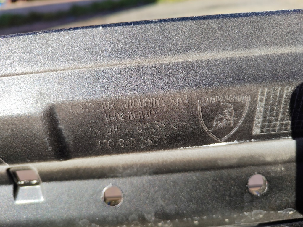 фото №10, Lamborghini aventador s порог молдинг порог левая