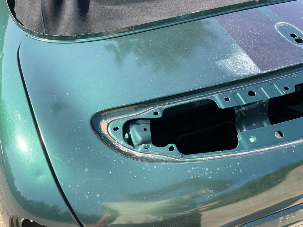 фото №2, Кришка багажника кришка багажника mini roadster r59