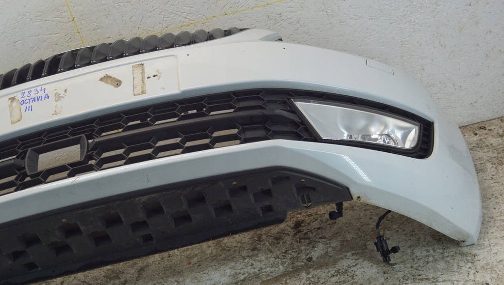 фото №12, Бампер перед skoda octavia iii радар ls9r
