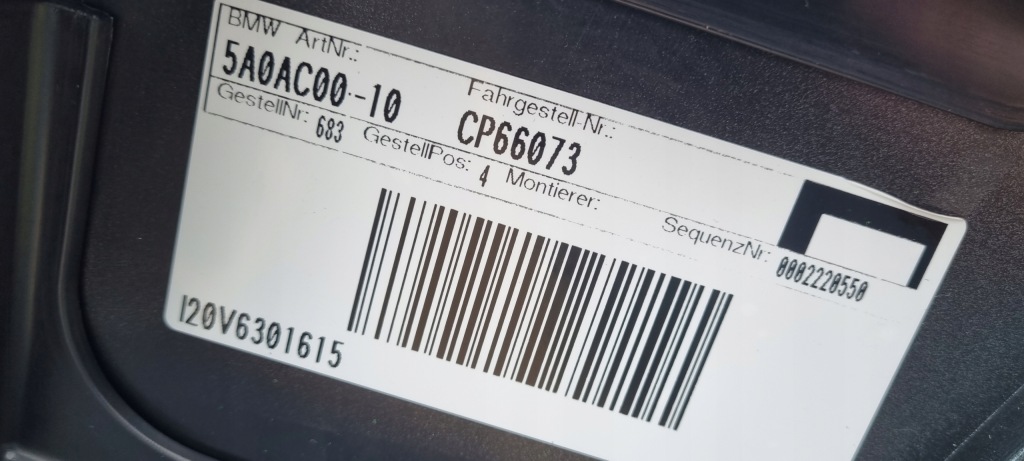 фото №16, Bmw ix i20 m-pakiet бампер перед оригінал c189