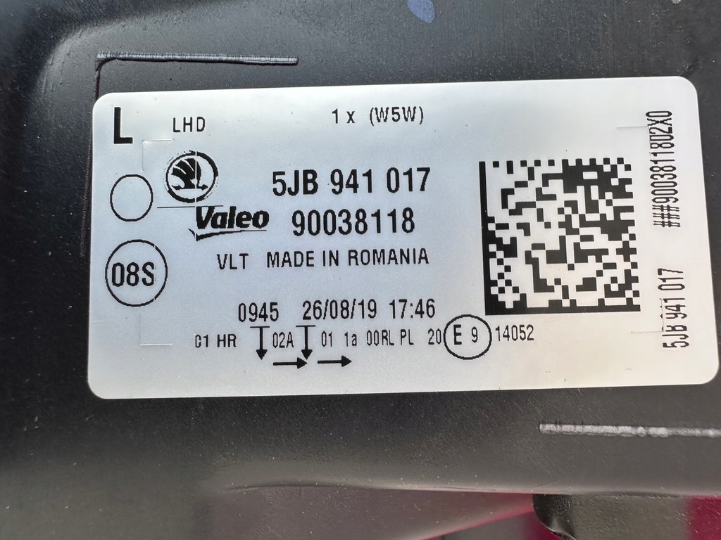 фото №5, Фара skoda rapid 5jb941017