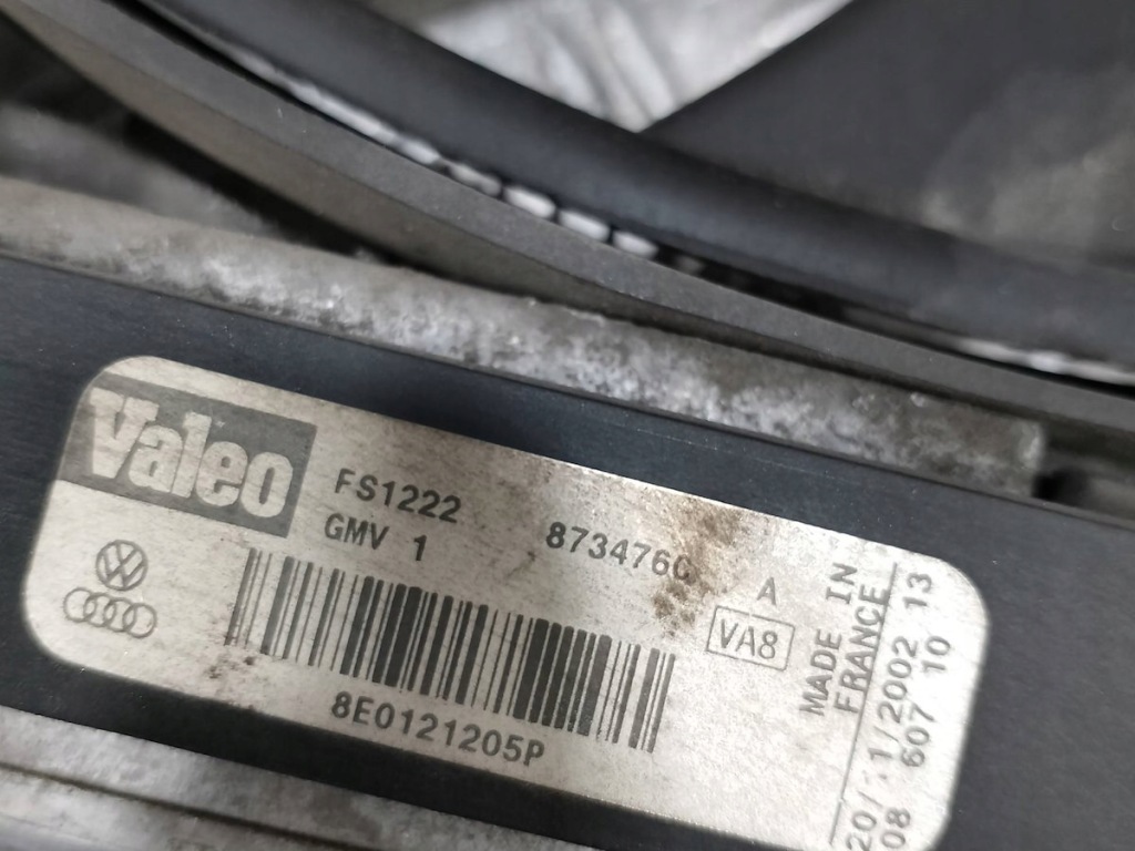 Купить Вентиляторы радиатора audi a4 b6 8e0121205p fs1222 873476c 2.4 b