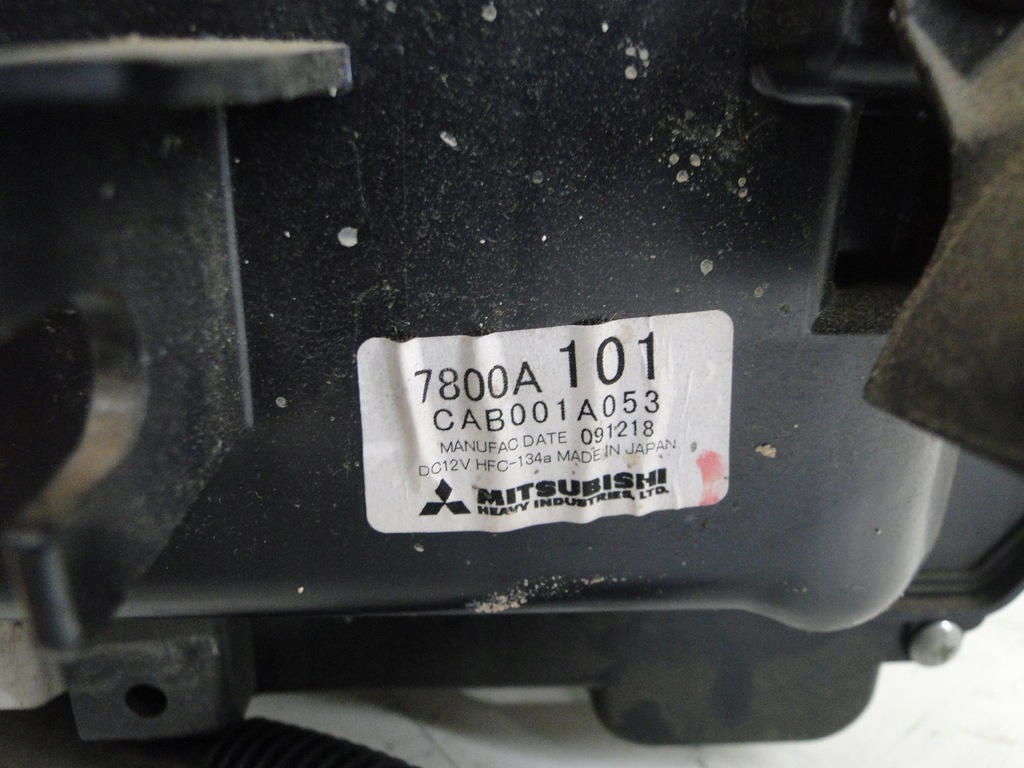 фото №8, Mitsubishi outlander 2 ii lift fl отопитель смеситель воздуха 7800a101