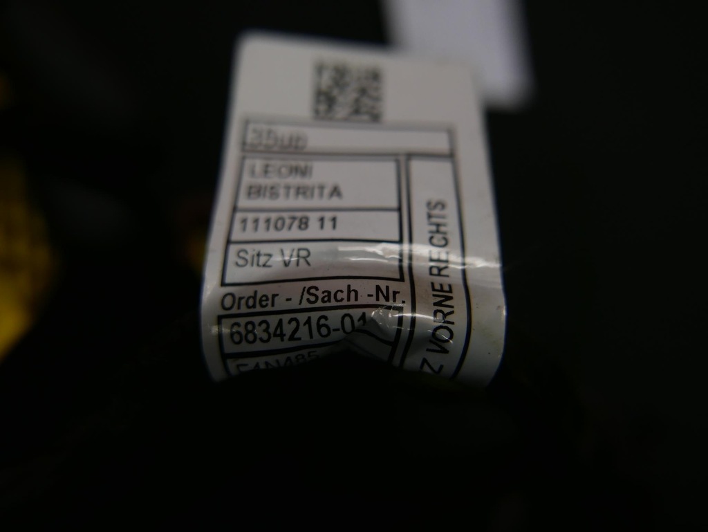 фото №8, Bmw g30 жгут электропроводка сиденье правого 6834216