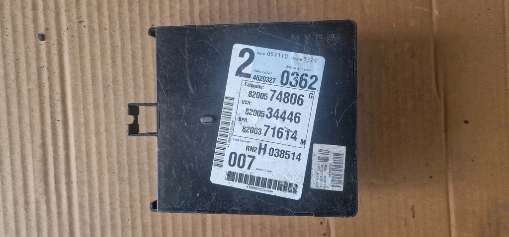 фото №1, Блок управления модуль bsi renault laguna ii 8200534446