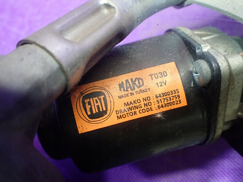 фото №4, Fiat linea механізм двигун двірник 64300335