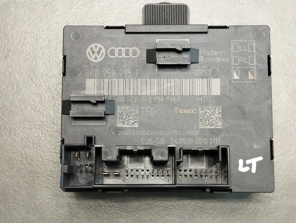 фото №1, Audi q5 8r модуль двері 8k0959795f