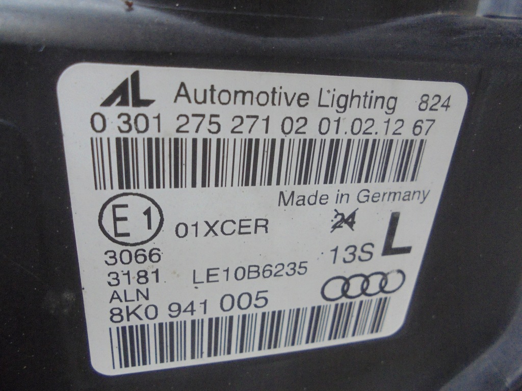 фото №10, Audi a4 b8 8k0 lift 12-16 allroad капот кришка двигуна демонтаж slask інше