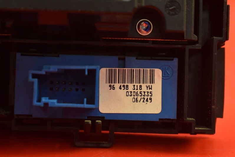 фото №7, Панель управление обдув кондиционер citroen c5 1 i 06r