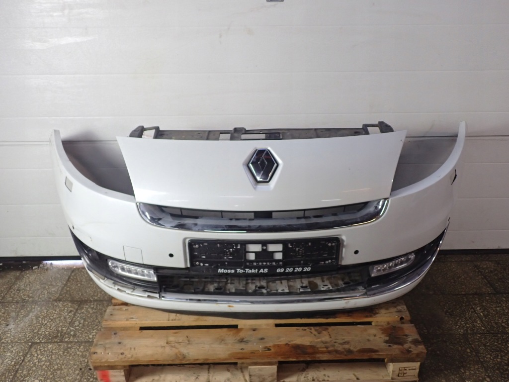 фото №1, Бампер перед renault grand scenic iii 11r 1.6 dci white teqnc 8121