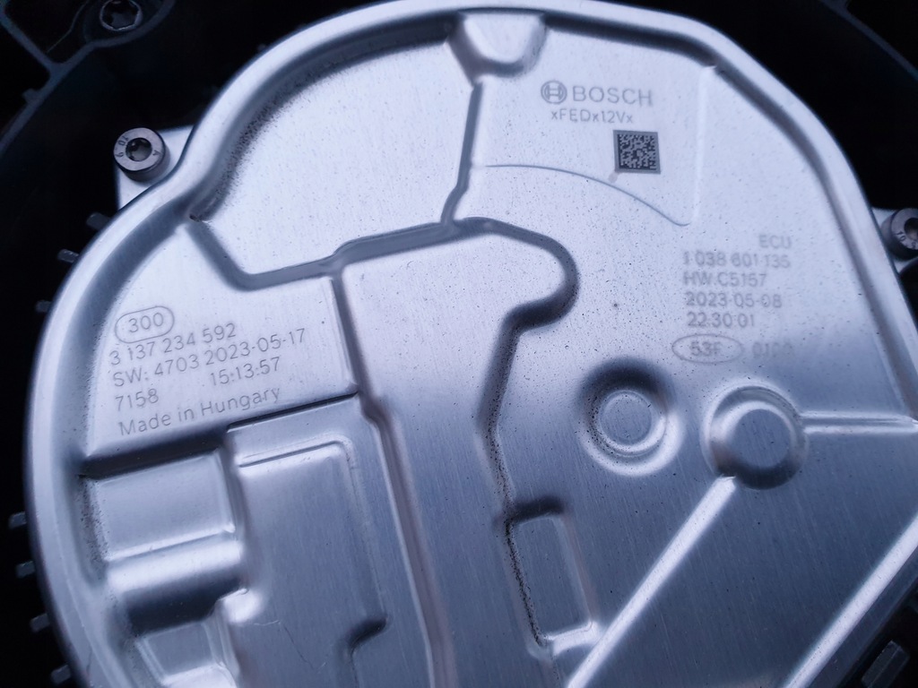 фото №5, Mercedes c-klasa w206 206 cla w118 gla 156 w156e-klasa w213 вентилятор