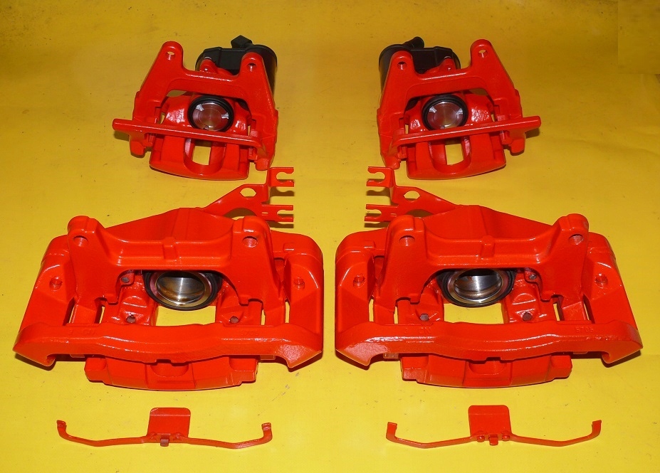 фото №10, Супорти скоба лівий правий перед задня audi a6 c6 s6 347/30 330/20mm 04-11r.