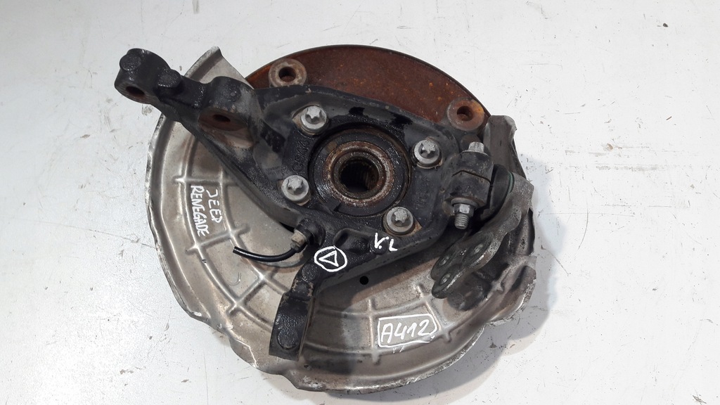 фото №4, Fiat 500x jeep renegade поворотный кулак левый перед ступица c544