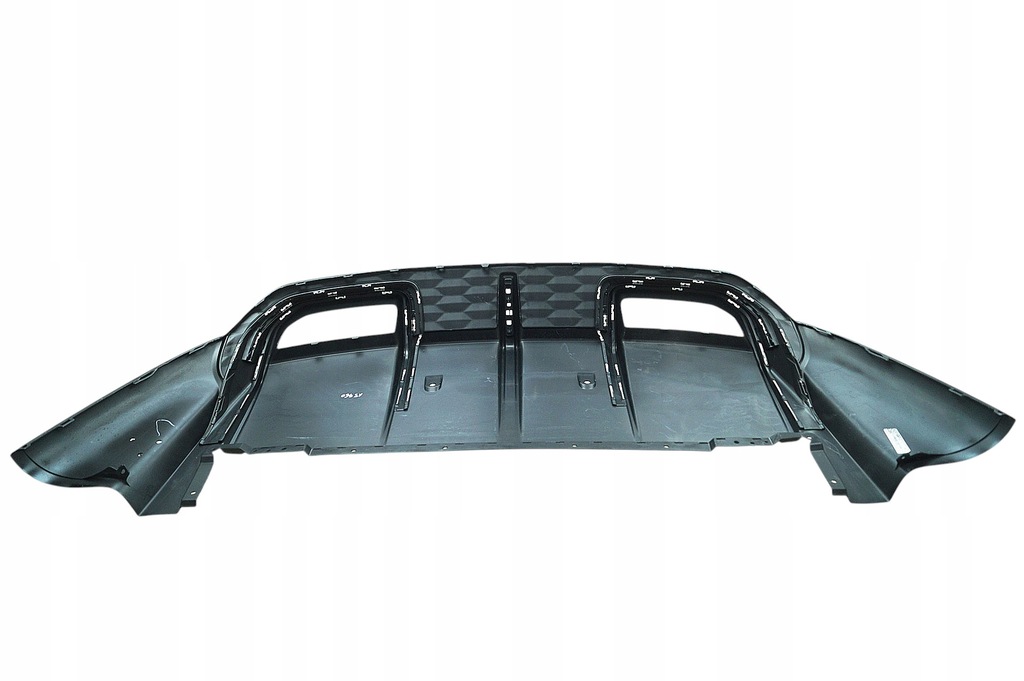 фото №11, Накладка диффузор спойлер бампера задняя audi e-tron gt rs