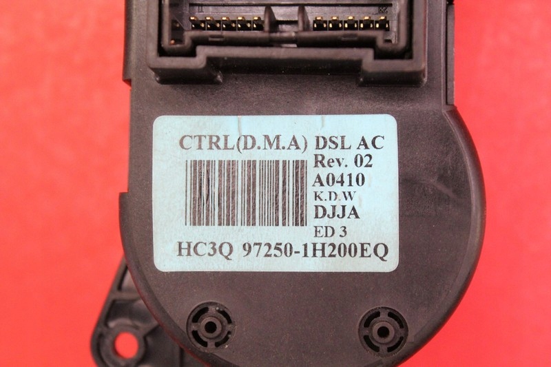 фото №7, Панель керування обдув кондиціонер 97250-1h200eq kia ceed 1 i 06-12