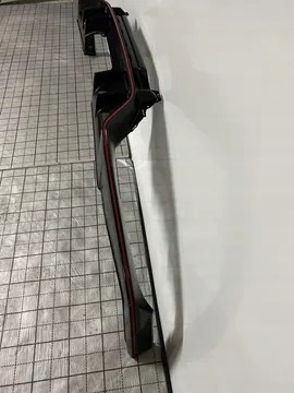 фото №7, Диффузор бампера задняя honda civic x type r карбон