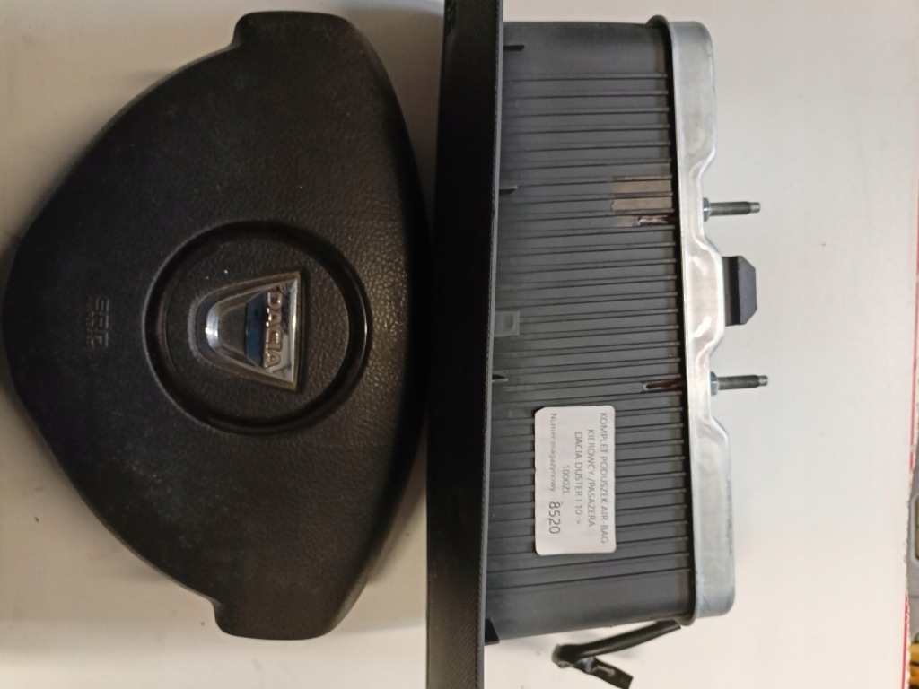 фото №1, Dacia duster i комплект подушек подушка безопасности