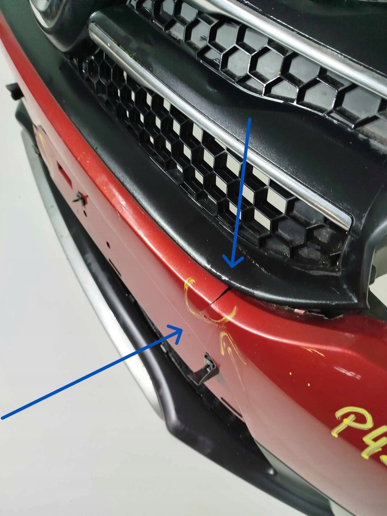 фото №6, Бампер передний перед решётка радиатора dacia sandero ii 12-16