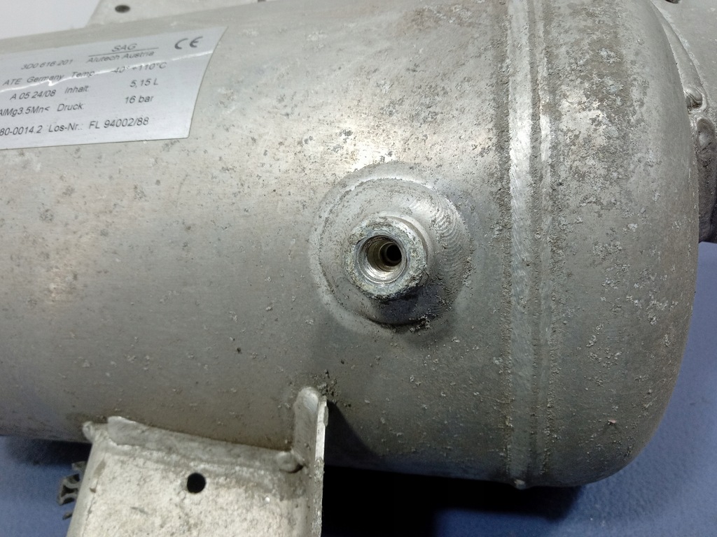 фото №8, Bentley continental i 03- бак давления воздуха 3d0616201