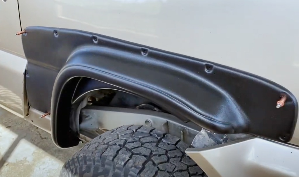 фото №9, Расширители подкрылок / расширители колесных арок / lldpe - suzuki jimny 1998-18 8x6.5 cm