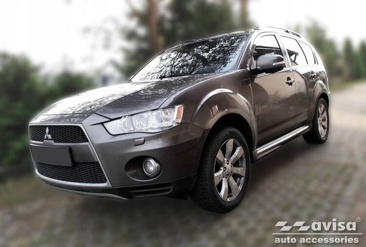 фото №9, Накладка na бампер задній do mitsubishi outlander 2 czarna