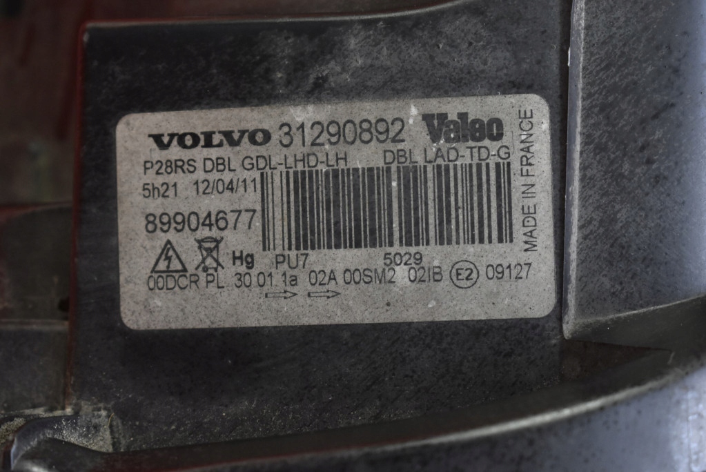фото №7, Фара лівий лампа перед ксенон eu 31290892 volvo xc90 1 i lift 06-14