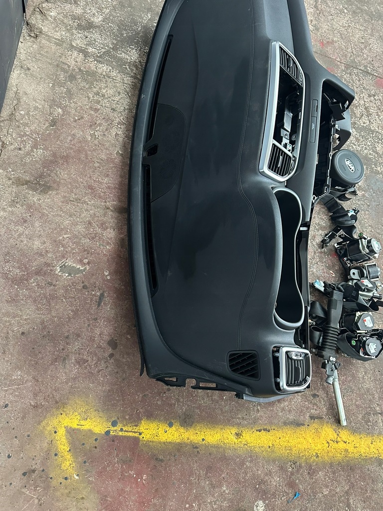 фото №6, Приборная панель консоль приборная панель ремни подушка безопасности kia sportage gt-line iv lift