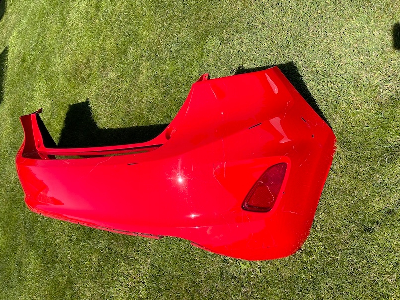 фото №2, Ford fiesta mk8 бампер задній відбивач оригінал