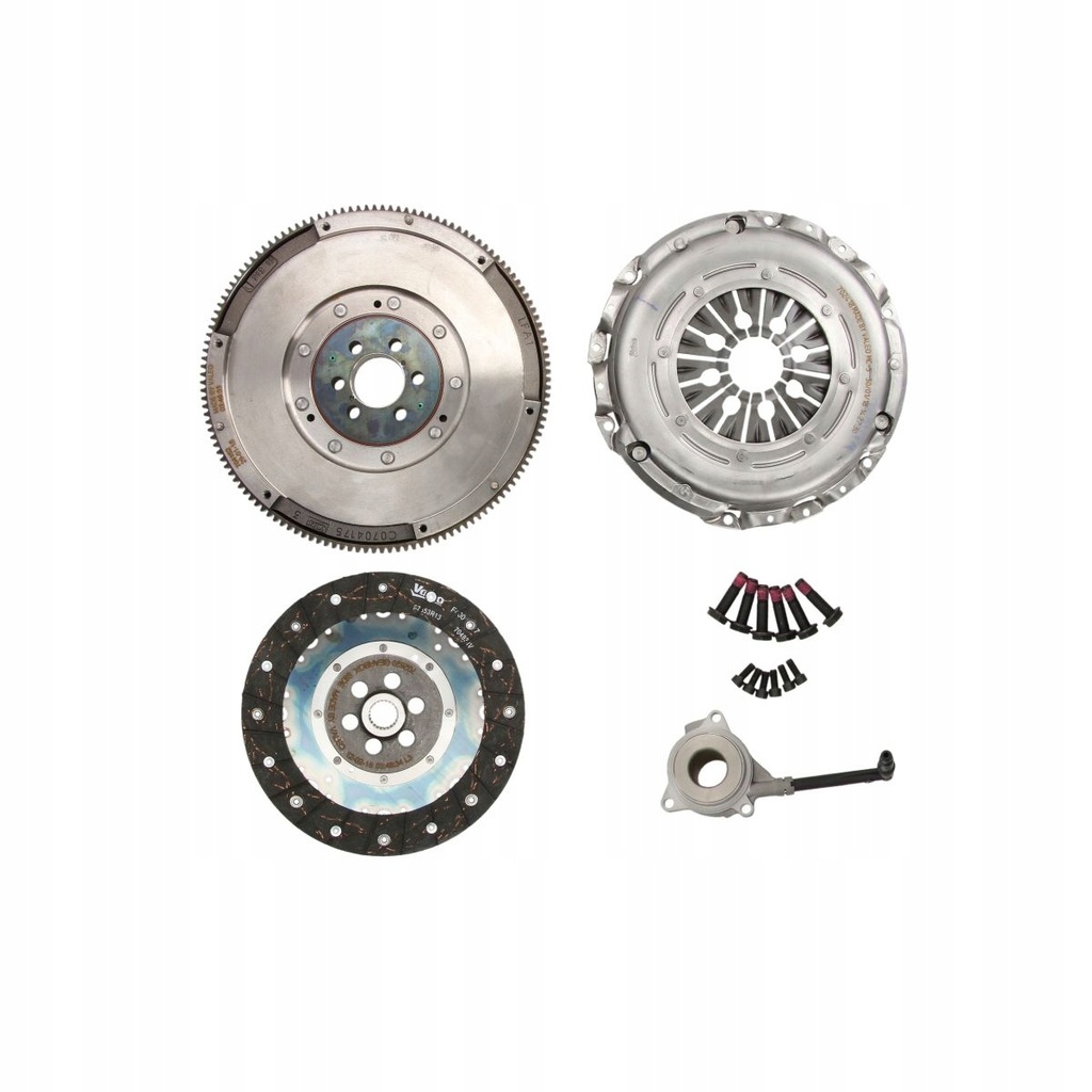 фото №1, Valeo сцепление комплект vw caddy/eos/golf/jetta/passat 2,0 tdi 05- dmf