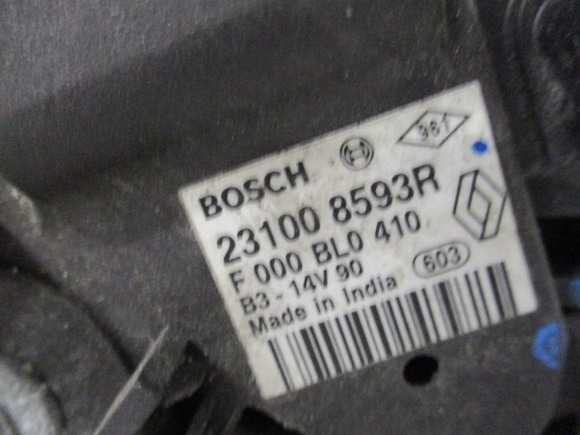 фото №7, Renault clio iv captur 0.9 tce генератор