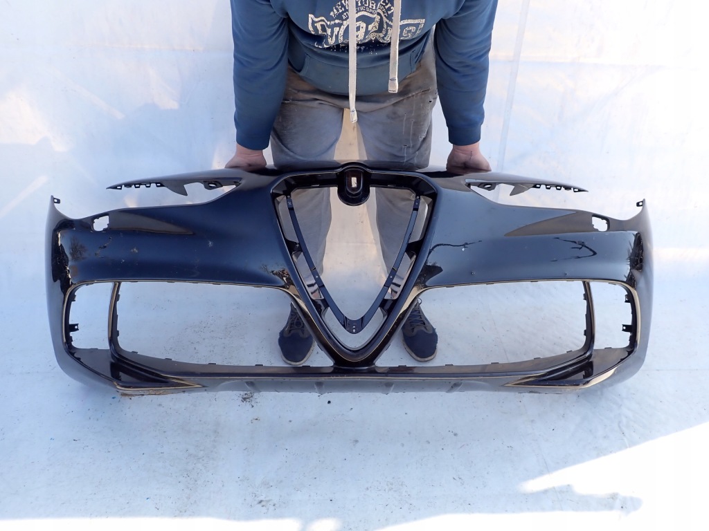 фото №1, Alfa romeo stelvio quadrifoglio бампер перед spr