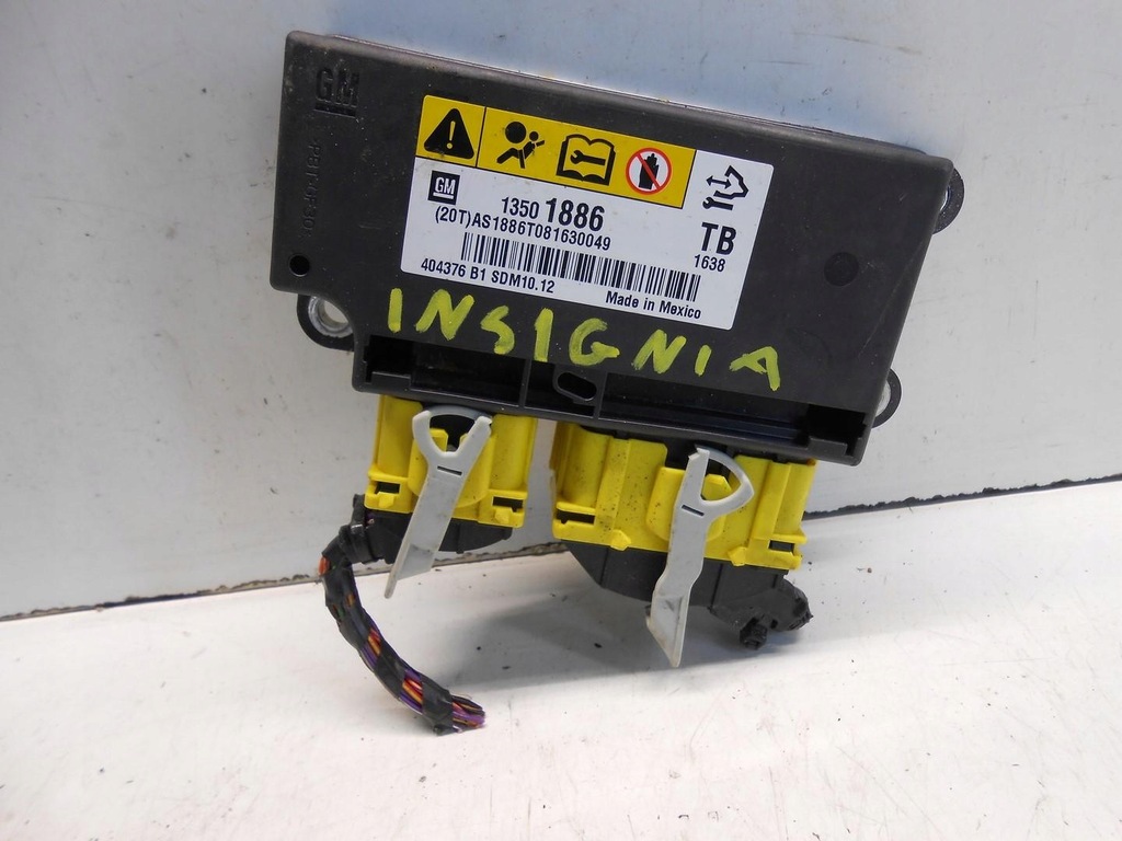 фото №1, Датчик air bag подушка безпеки opel insignia #