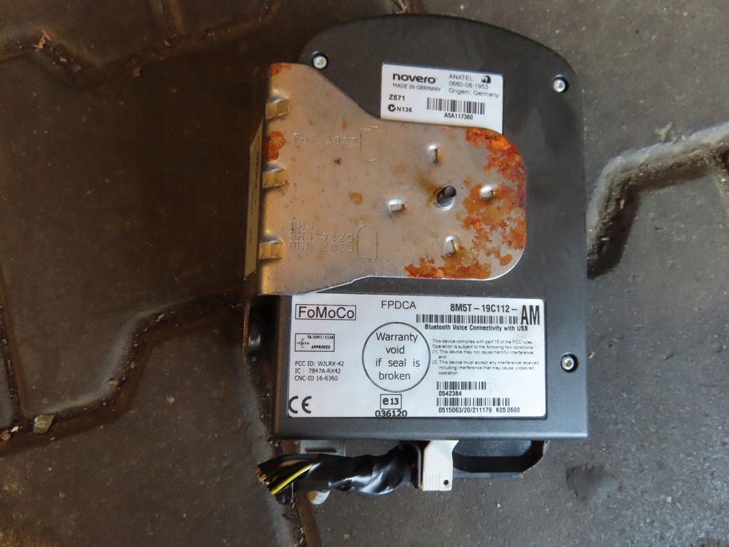 фото №1, Ford kuga mk1 модуль bluetooth 8m5t19c112am