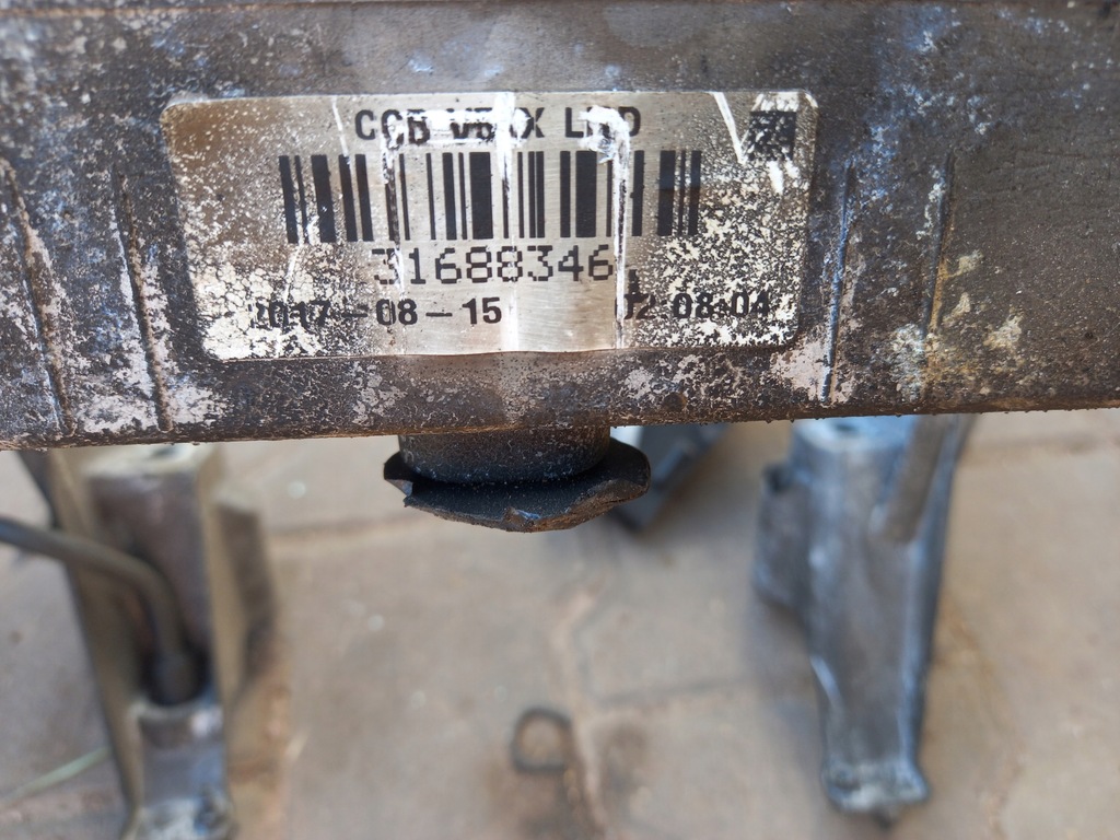 фото №5, Каркас балка pod консоль volvo v90