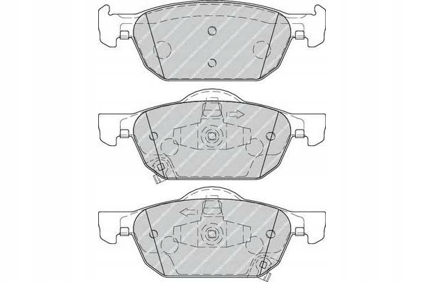 фото №1, Ferodo тормозные колодки тормозные honda accord viii civic ix