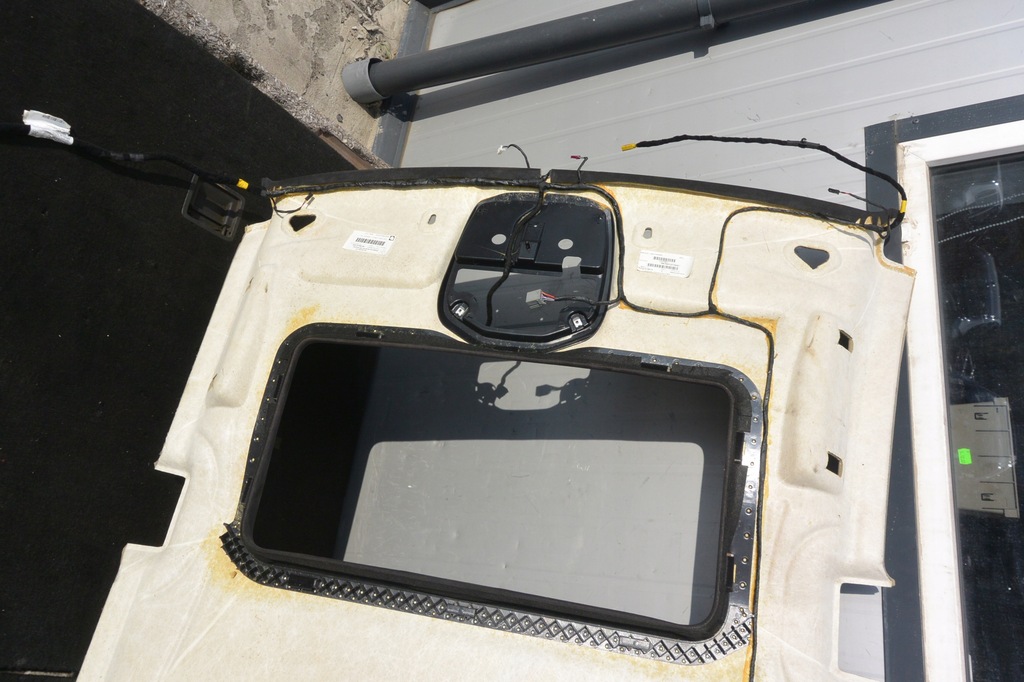 фото №14, Maserati quattroporte потолок czarna alcantara