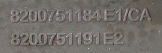 фото №2, Dacia logan van 09 r панель средний rzełaczniki