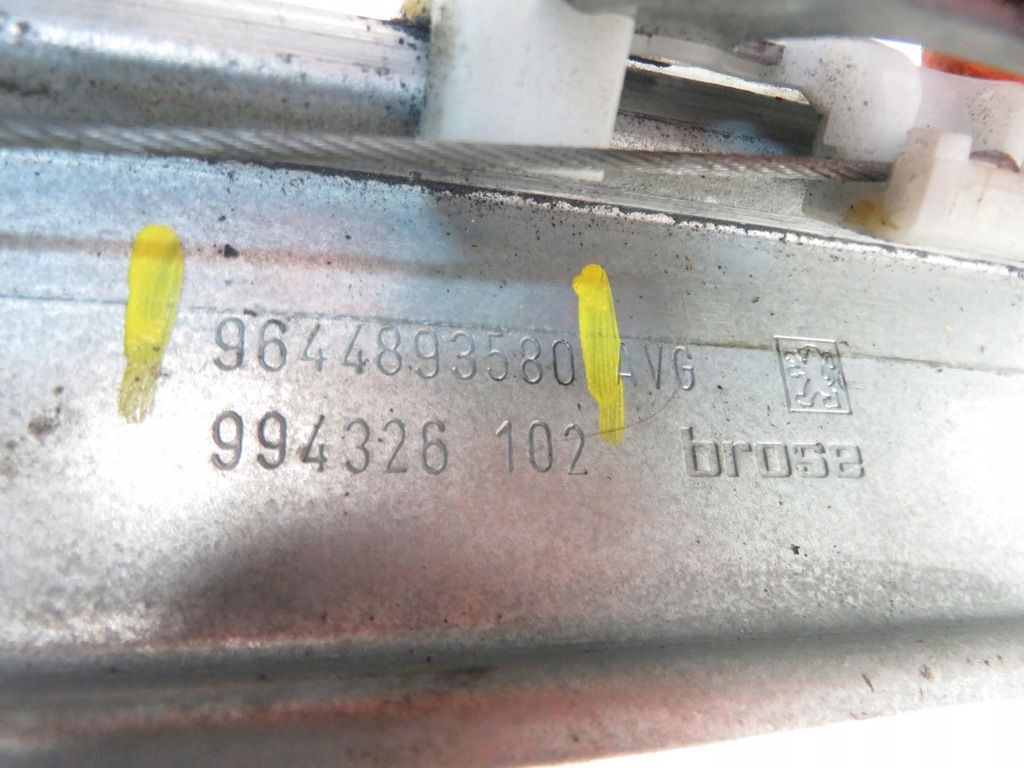 фото №7, Подъемник стекло левый передний peugeot 407 9644893580 9663036680