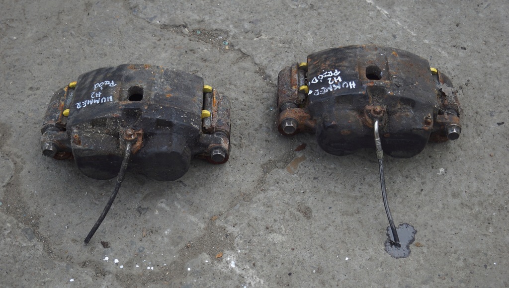 фото №5, Супорт гальмівний лівий перед hummer h2