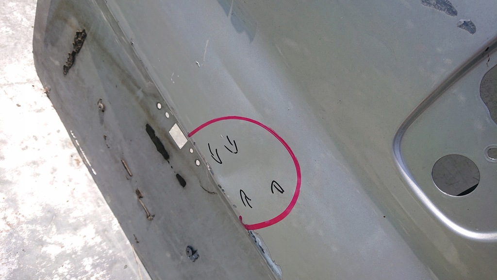 фото №10, Renault trafic vivaro -14 дверь левая задние furtki