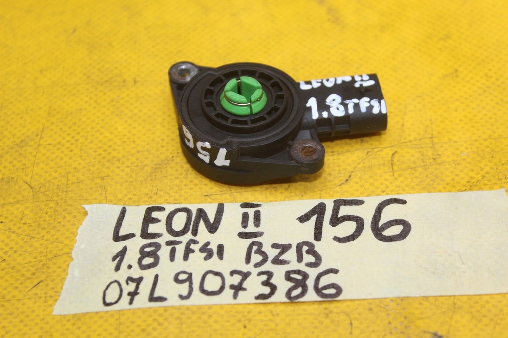 фото №6, Датчик коллектор seat leon ii 1.8 tfsi bzb skoda vw 07l907386