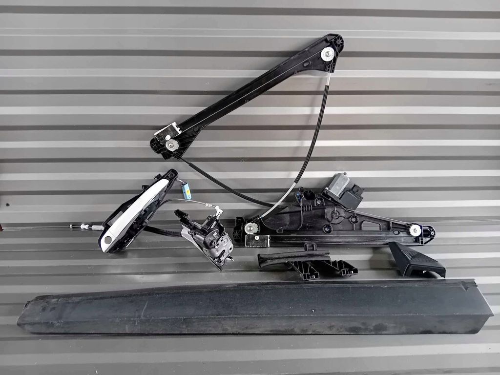 фото №12, Citroen ds7 дверь левый перед механизм ручка молдинг