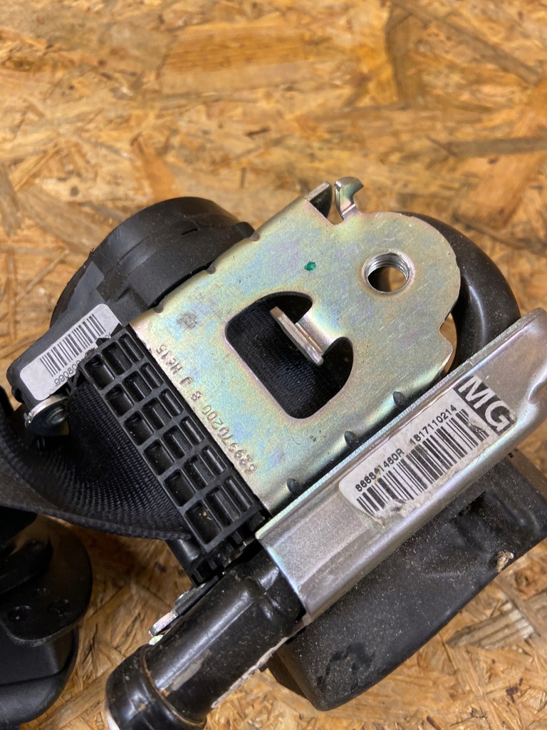 фото №3, Ремни безопасности правый перед renault megane iv