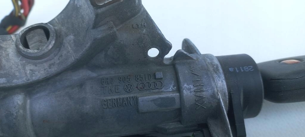 фото №5, Замок зажигания ключ europa комплект 6r0905851d 7n0837202d seat ibiza iv 6j 13r